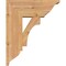 Ekena Millwork Westlake Traditional Smooth Bracket w/ Offset Brace, Western Red Cedar, 7 1/2"W x 18"D x 22"H BKT0806X18X22WTL01SWR - alternate 2